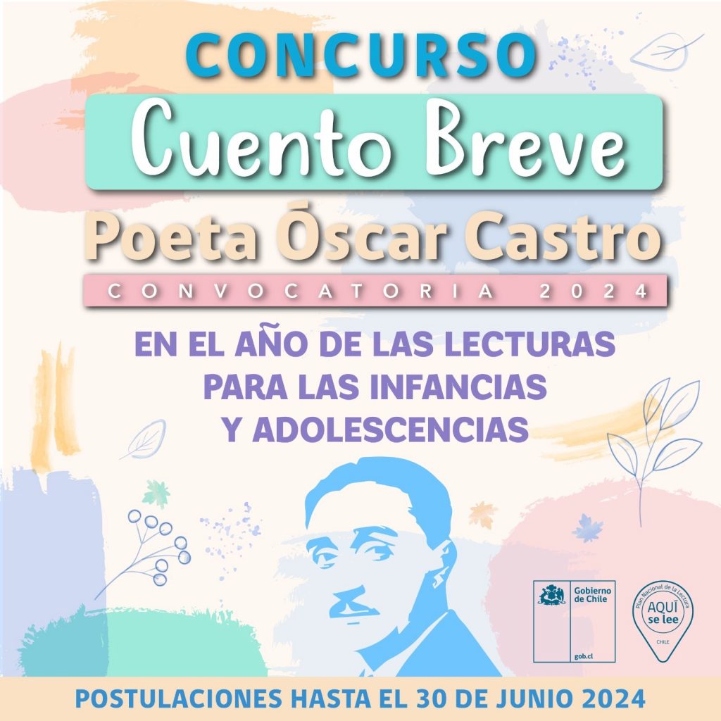 CONVOCATORIA Concurso Cuento Breve Poeta Óscar Castro 2024